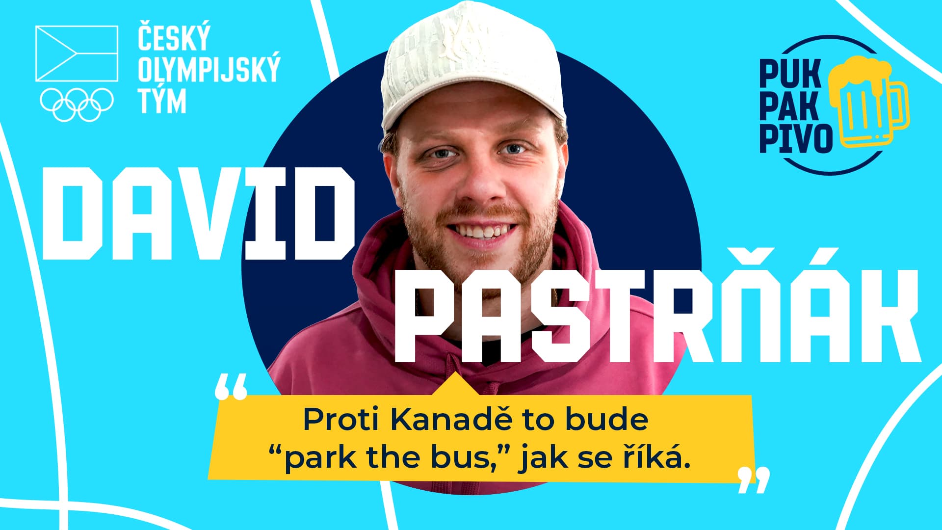 První olympiáda. Čekám na to celou kariéru, říká David Pastrňák