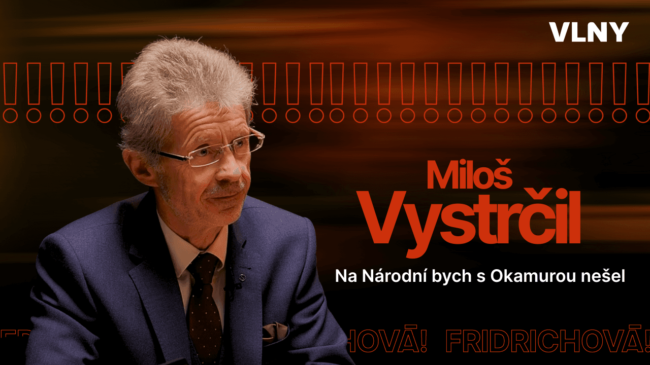 Vystrčil: Okamura je ostuda a špatná zpráva pro Česko. Na Národní bych s ním nešel