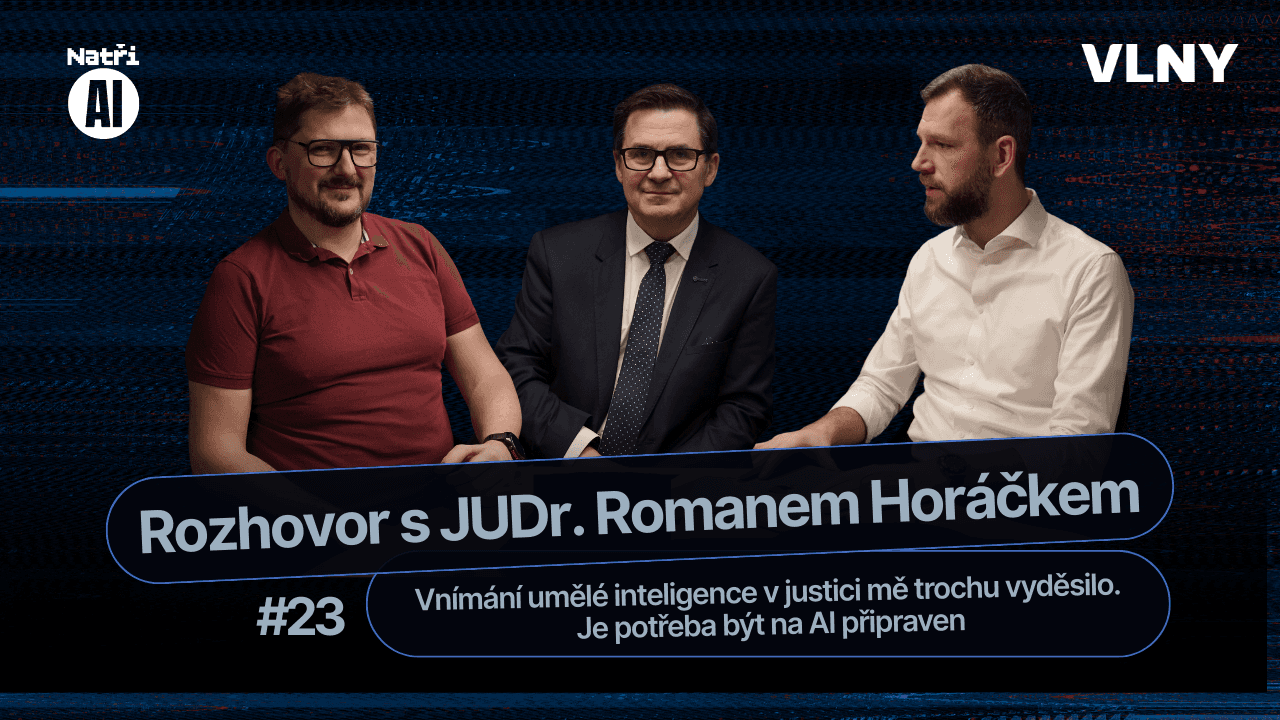 Vnímání umělé inteligence v justici mě trochu vyděsilo. Je potřeba být na AI připraven