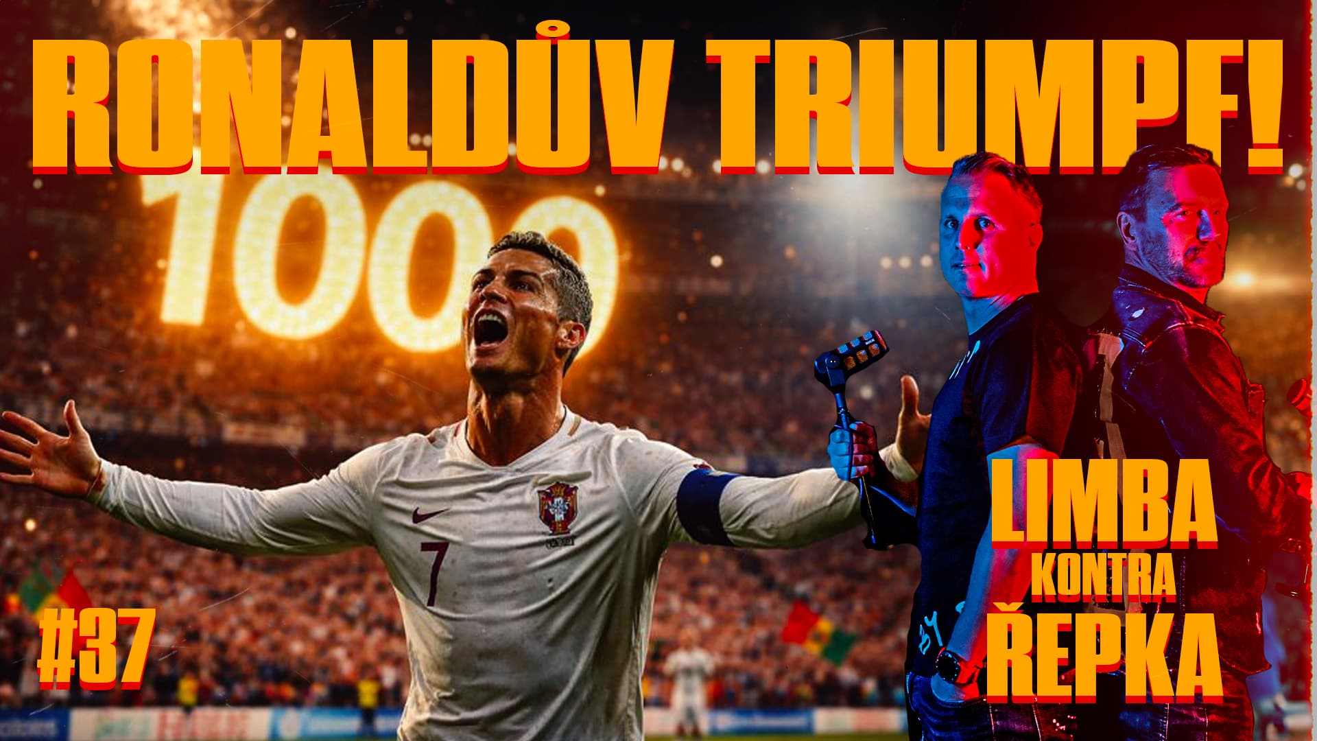 Nad dopisy diváků: 1000 gólů Cristiana Ronalda a exotika v posteli