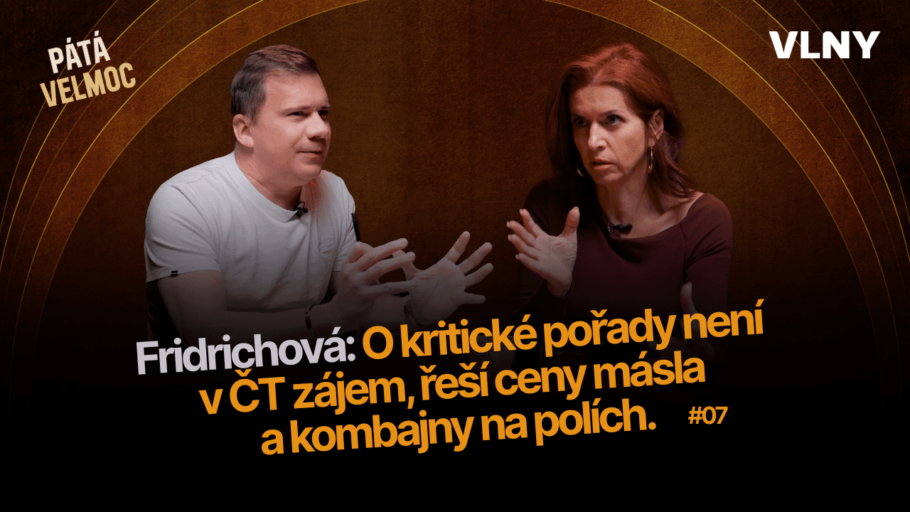 Fridrichová: O kritické pořady není v ČT zájem, řeší ceny másla a kombajny na polích